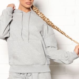 Heather gray pull over hoodies (2)
